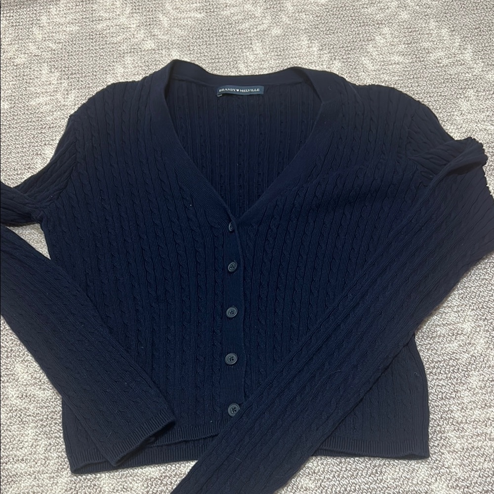 Brandy Melville Navy Cardigan